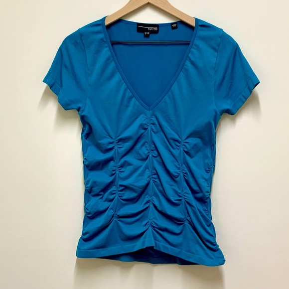 🌸 3 for $10 🌸 Tokito Rouched Top - Picture 1 of 3